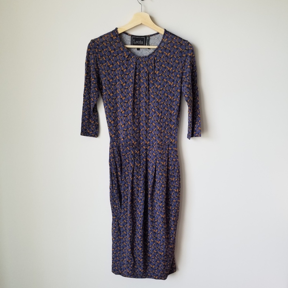DONATED Leota | Stitch Fix Blue Tulip Skirt Dress | Size Small